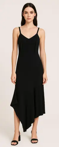 Jason Wu Ribbed Asymmetric Maxi Dress NWOT Sz 4