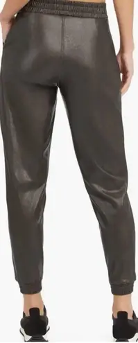 Spanx - Faux Leather Jogger Pants Black