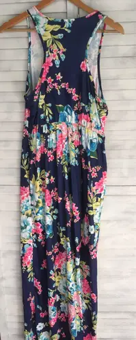 Floral Maxi Dress, Large Multi