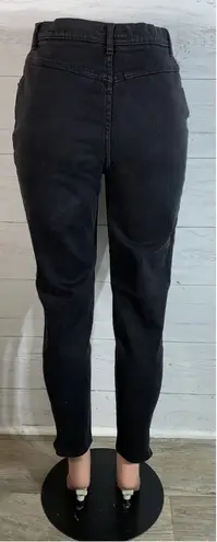 L.A. Blues Vintage black high waisted jeans stretchy, 30"X28"