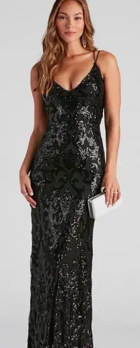 Windsor Prom Black Dress