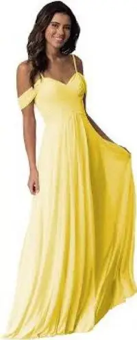 Formal Dress 2 Yellow