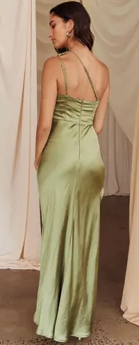 Selfie Leslie Green One Shoulder Dress