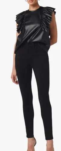 joe's jeans  High Rise Skinny Ankle Black Rinse Jeans Size 32 Women's Denim