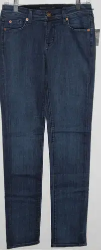 Women's Fidelity Stevie Mid Rise Skinny Tao Blue Denim Skinny Jeans Size 26 NWT
