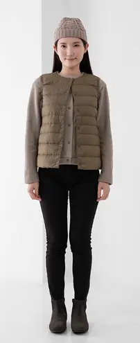 MUJI Collarless Down Vest Packable Lightweight Anti