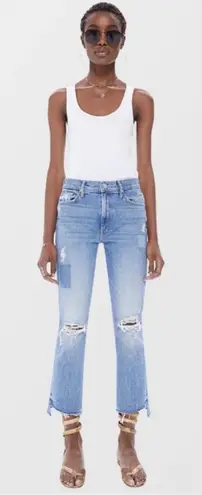 MOTHER Insider Crop Step Fray