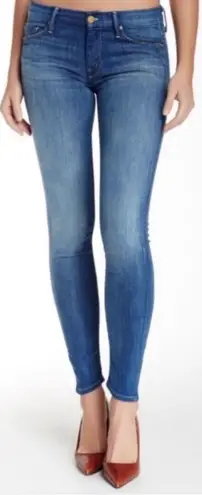 Mother The Looker Skinny Jeans Wicked Games Wash Women's Size 26 Denim Blue