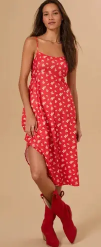 Altar'd State NWT Altar’d State Poppy Floral Midi Dress XXSmall