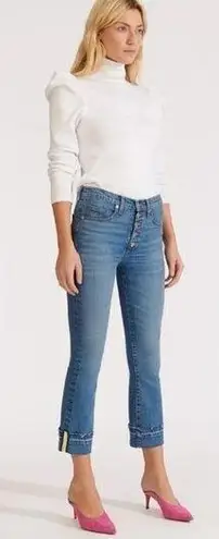 Veronica Beard 💕💕 Carolyn High-Rise Baby Boot Jeans ~ Pacific Blue 26 NWT