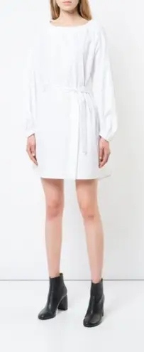 Jason Wu GREY Belted Shift Mini Dress in White NWT Sz 4