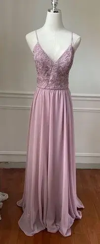 Kennedy Blue Cameron Formal Gown Bridesmaid Mauve 2