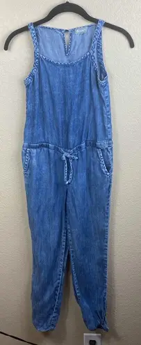 Chambray Romper Blue Size 10