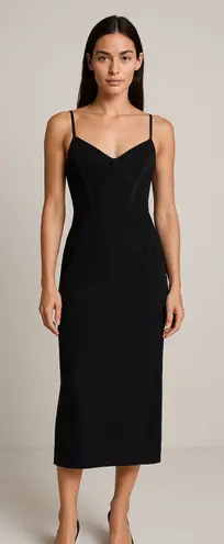 Jason Wu GREY Corset Style Midi Dress NWOT Sz 4