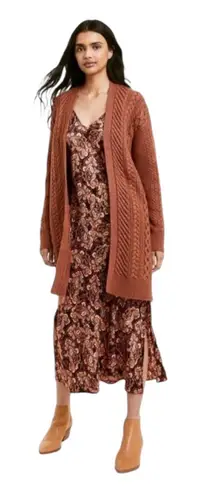 Nili Lotan x Target Cableknit Long Cardigan Sweater