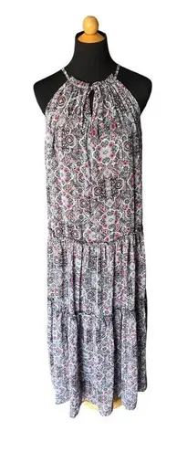 Drew ANTHROPOLOGIE NWT Medallion Sleeveless Boho Prarie Maxi Dress S MSRP $308