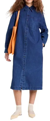 Tibi -Tencel Cotton Shirtdress SIZE S