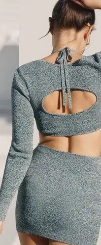 Solid & Striped The Tilly Dress Ribbed Cut-Out Bodycon NWT Size Medium