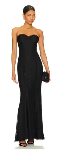 Majorelle NWT Mari Elena Gown in Black, size XS