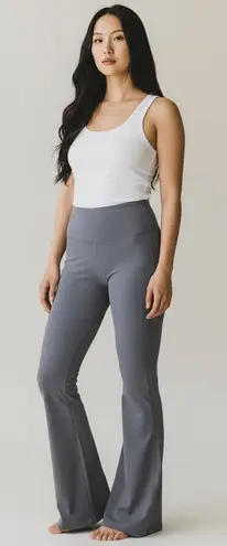 All In Motion High-waisted Flared Leggings M Taupe Activewear athleisure