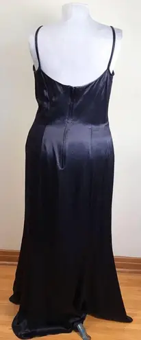 Gunne Sax Vintage Navy Blue Maxi Dress