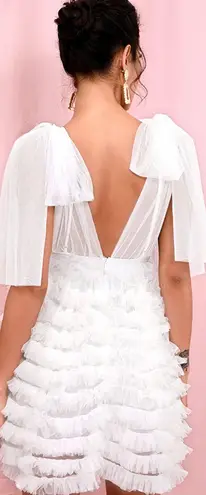 White Tulle Dress Size M