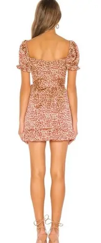 Majorelle NWOT  Shiloh Mini Dress in Red Leopard.