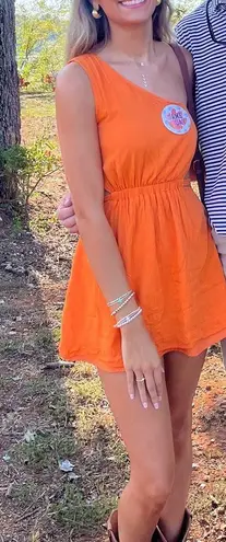 Sky to Moon Orange Dress