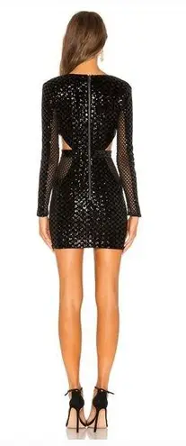 Michael Costello  x REVOLVE Elise Mini Dress in Black