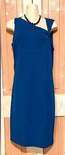 Chadwick's Elegant Blue Sleeveless Dress by Chadwick size 12