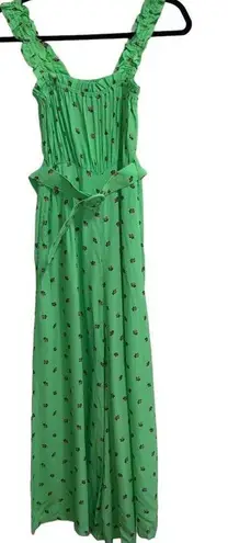 Faithfull the Brand NEW NWT Dolores Wide Leg Jumpsuit In Bisset Floral Spearmint