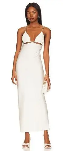 Shani Shemer Gabriella Maxi Skirt in Cream Size M NEW Size M