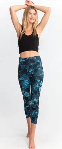 X By Gottex Gottex Studio Rachel Blue Flower Leggings