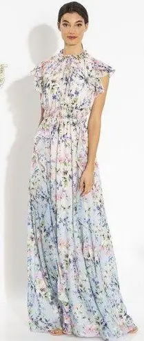 Shoshanna Fontaine Floral Triana Dress Maxi Flowers size 6 NWT