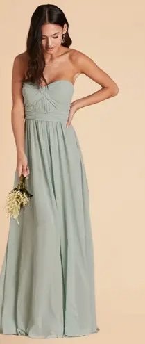Birdy Grey Birdy Gray Grace Dress Chiffon Sage Bridesmaid Convertible Maxi Size XXL