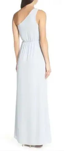 WAYF One-Shoulder Wrap Front Evening maxi Dress Small.