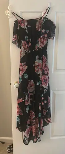 Sheer Floral Dress Multiple