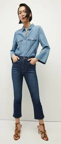 Veronica Beard Carly Kick-Flare Jean Medium Vintage Size 29 / 8