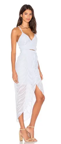 Bariano Revolve Lumier by Ice Blue Wrap Dress NWOT