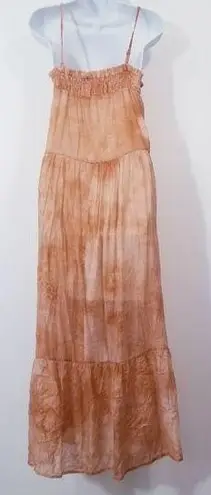 TALULAH Tie-Dye Smocked Tiered Maxi Dress