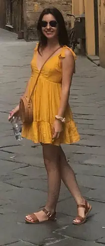 Boutique Yellow Sundress