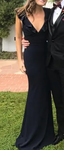 Lulus Perfect Opportunity Navy Blue Maxi Dress 40 59 Off Retail From Alexandra