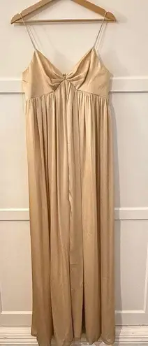 Sachin + Babi Jessica Gown, Champagne