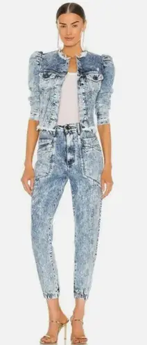 Retrofête Retrofete MYLA Light Blue Acid Pant