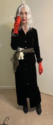 Harold’s Cruella de Vil Costume
