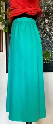 American Vintage VTG 60’s Turquoise High Waisted Pencil Skirt! Excellent Shape! Size (vintage) 6!