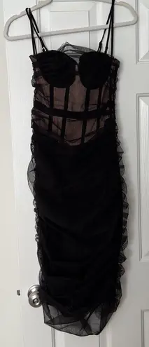 Michael Costello Alla Midi Dress -