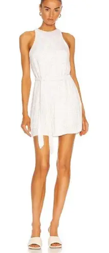 Retrofete NWT Cecilia Sequin Dress Women’s Size Large White Moonglow Sleeveless