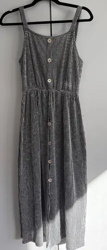 Love Sadie Women's Button Front Midi Dress | Coastal Grandmother | Y2K | Grunge