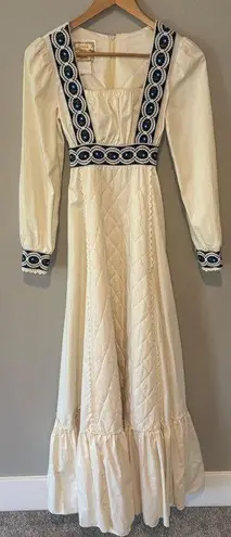 Gunne Sax VINTAGE BY JESSICA San Francisco 70s 80s Rare Like New Dress Size 9